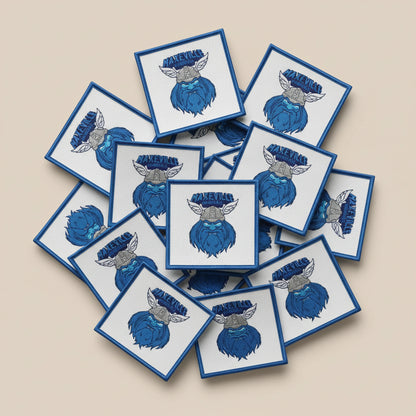 Dos velcro patch brodé PPATCH