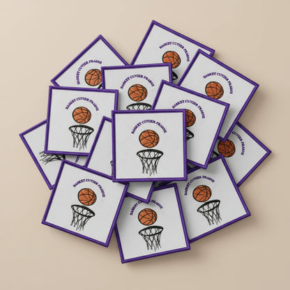 Collection patchs brodés Basketball