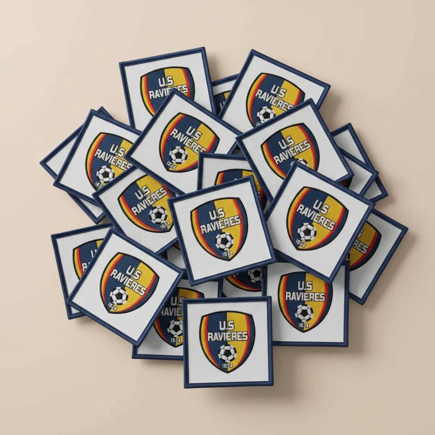 Dos velcro patch brodé PPATCH