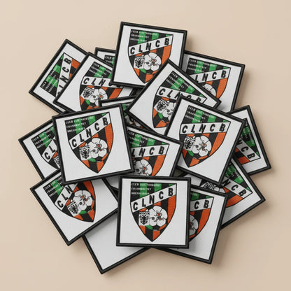 Dos velcro patch brodé PPATCH