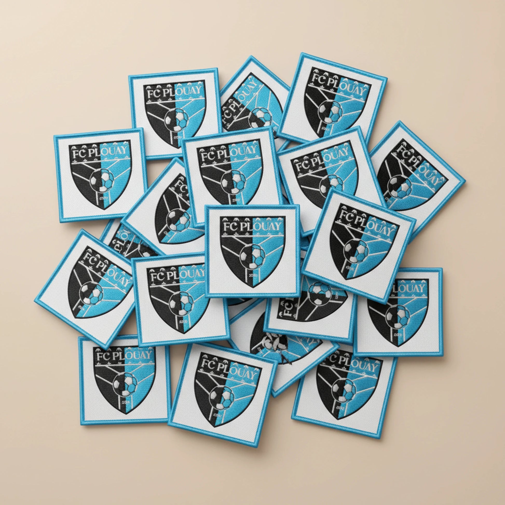 Dos velcro patch brodé PPATCH