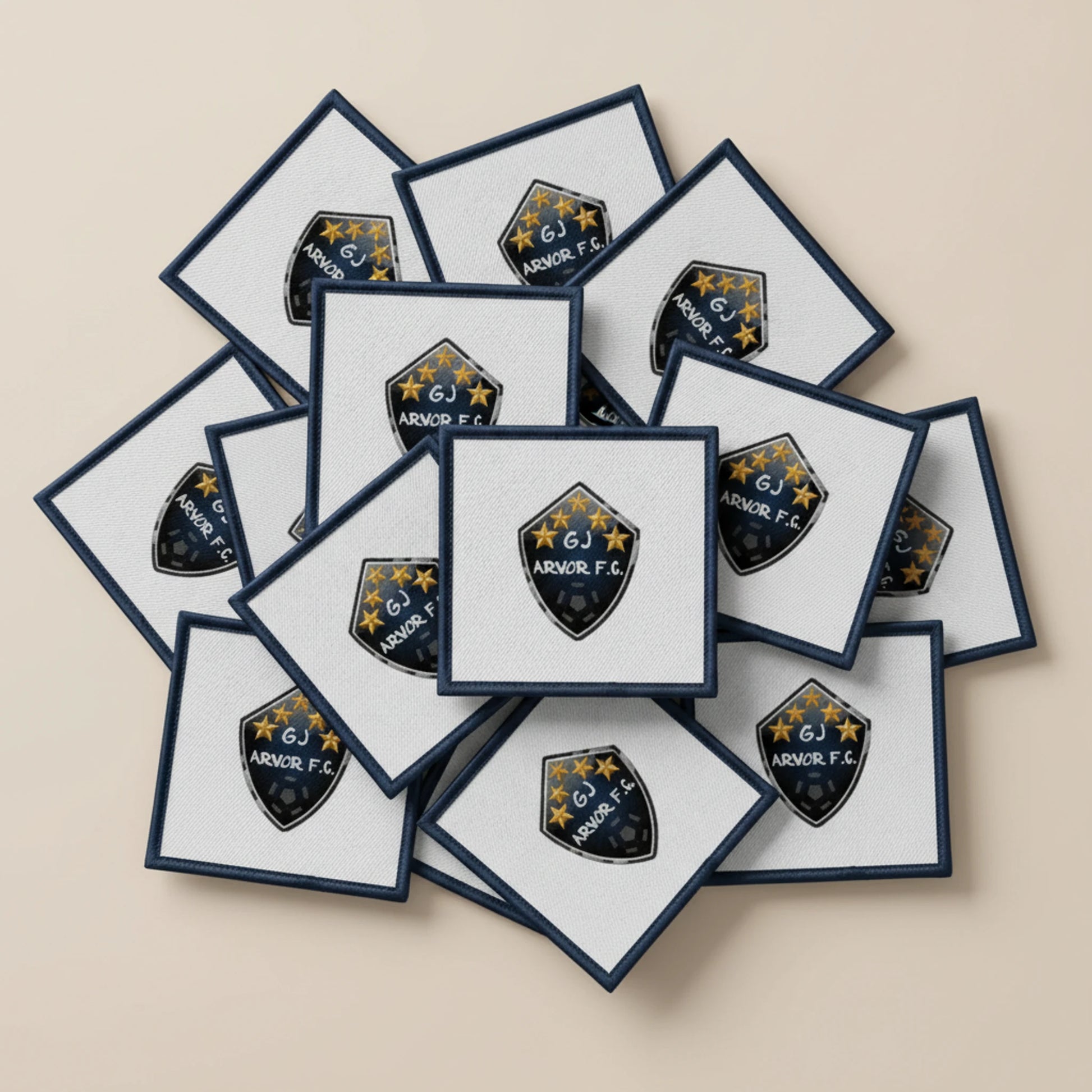 Dos velcro patch brodé PPATCH