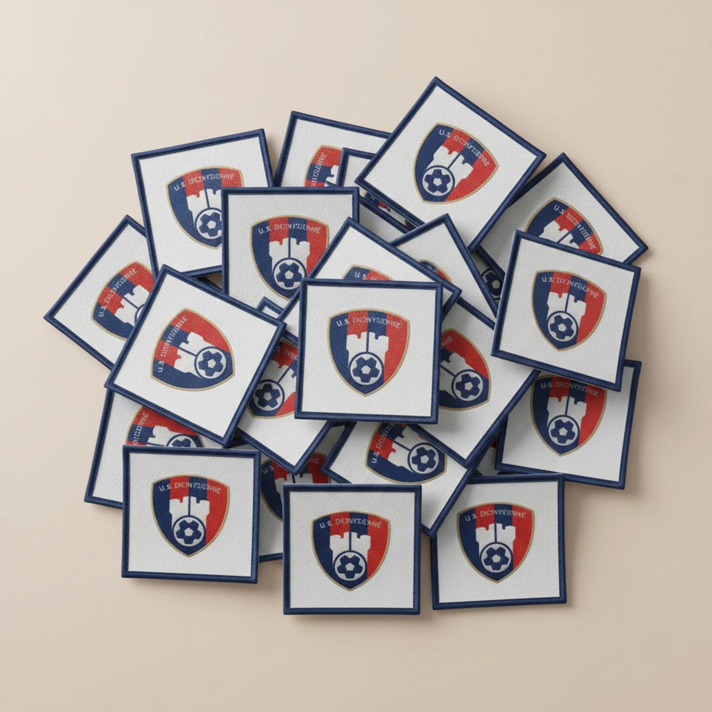Dos velcro patch brodé PPATCH
