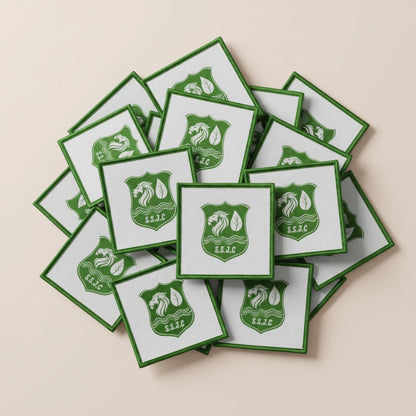 Dos velcro patch brodé PPATCH