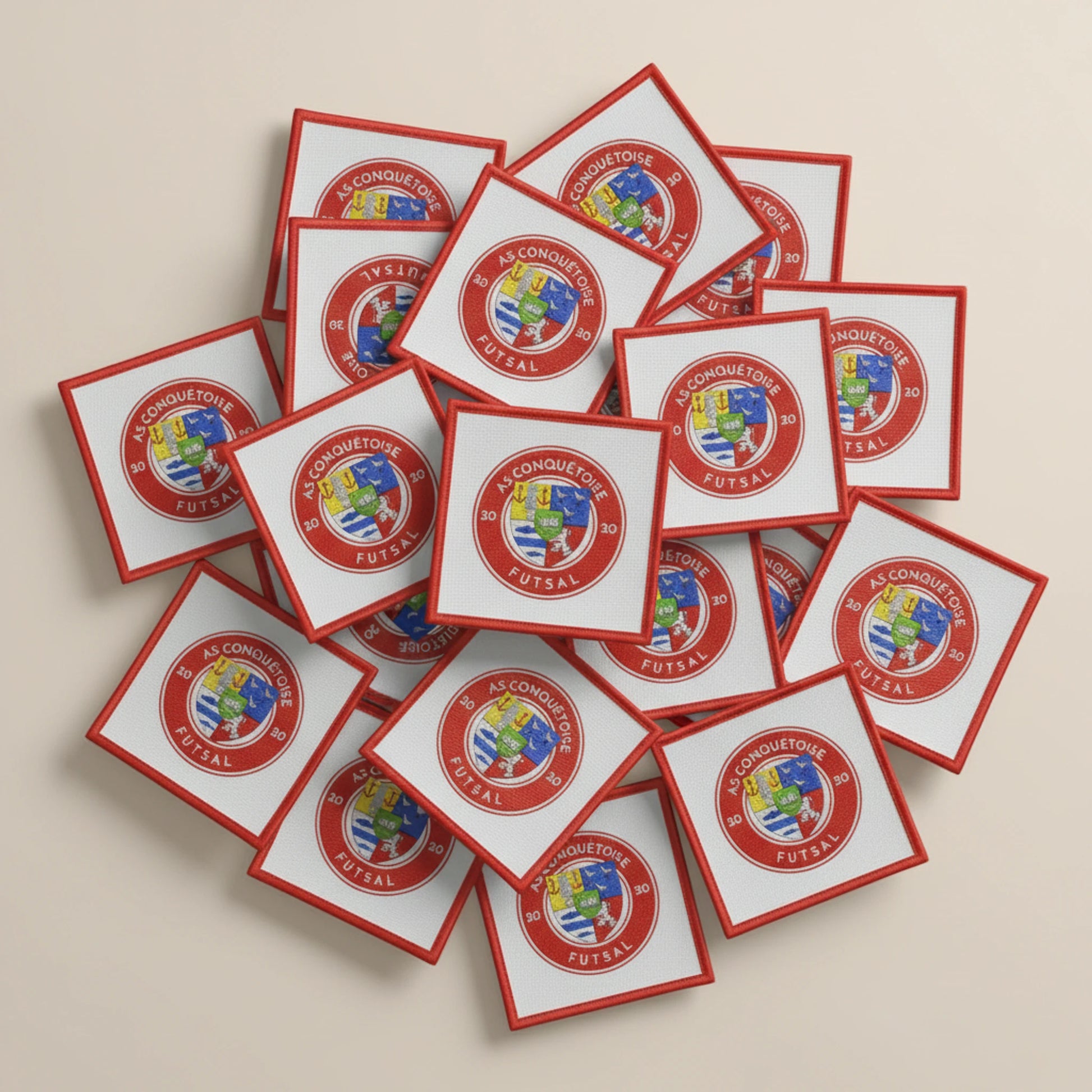 Dos velcro patch brodé PPATCH
