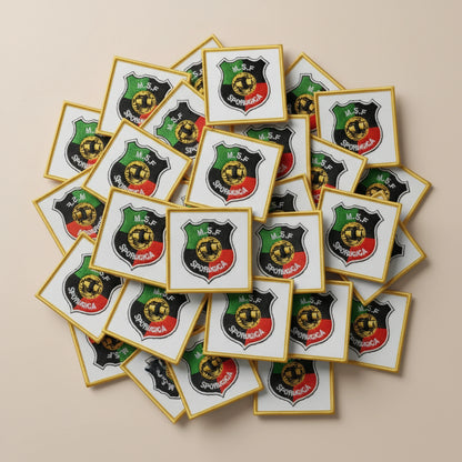 Dos velcro patch brodé PPATCH