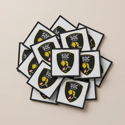 Dos velcro patch brodé PPATCH