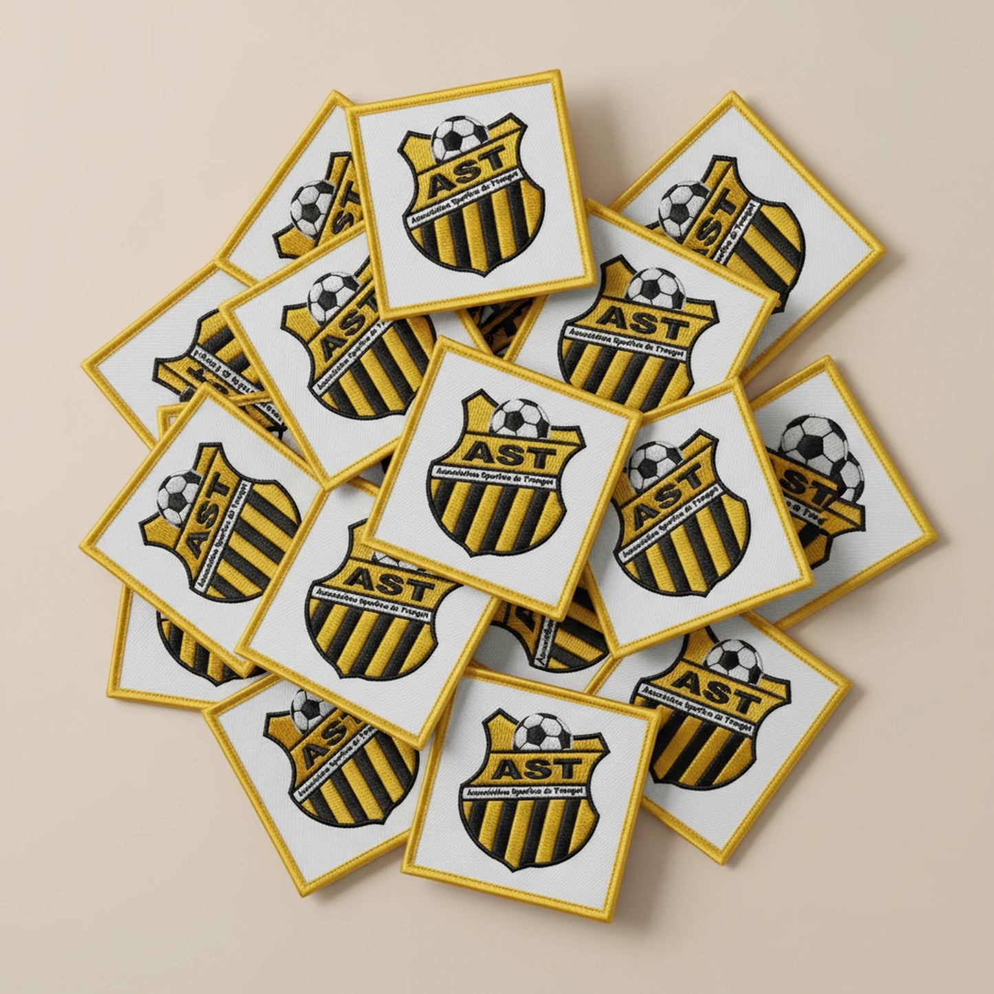 Collection patchs brodés Football