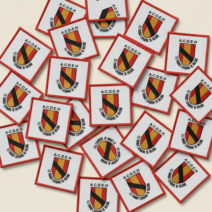 Collection patchs brodés Football