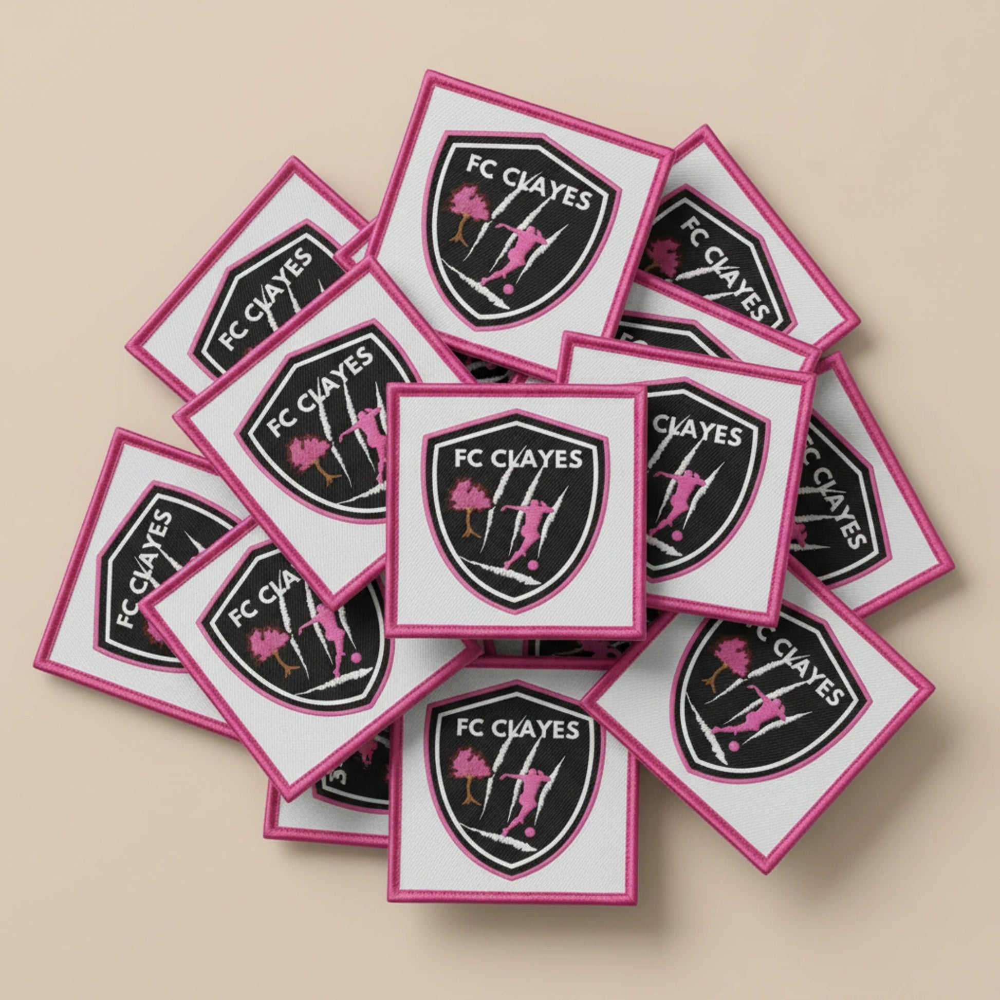 Dos velcro patch brodé PPATCH