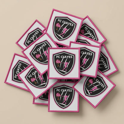Dos velcro patch brodé PPATCH