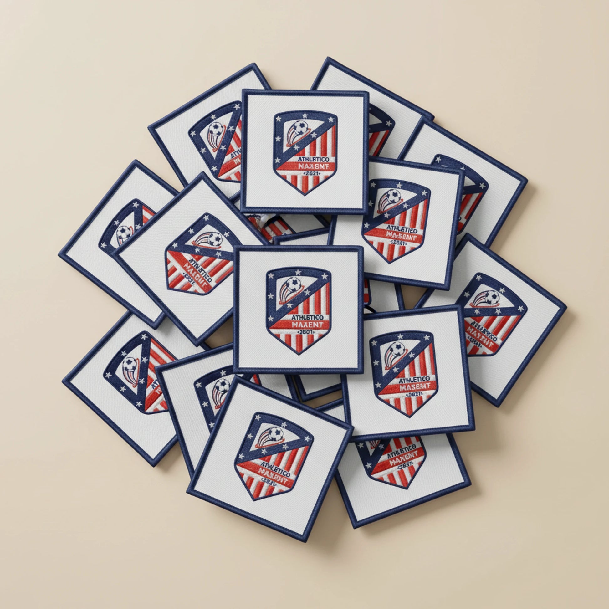 Dos velcro patch brodé PPATCH
