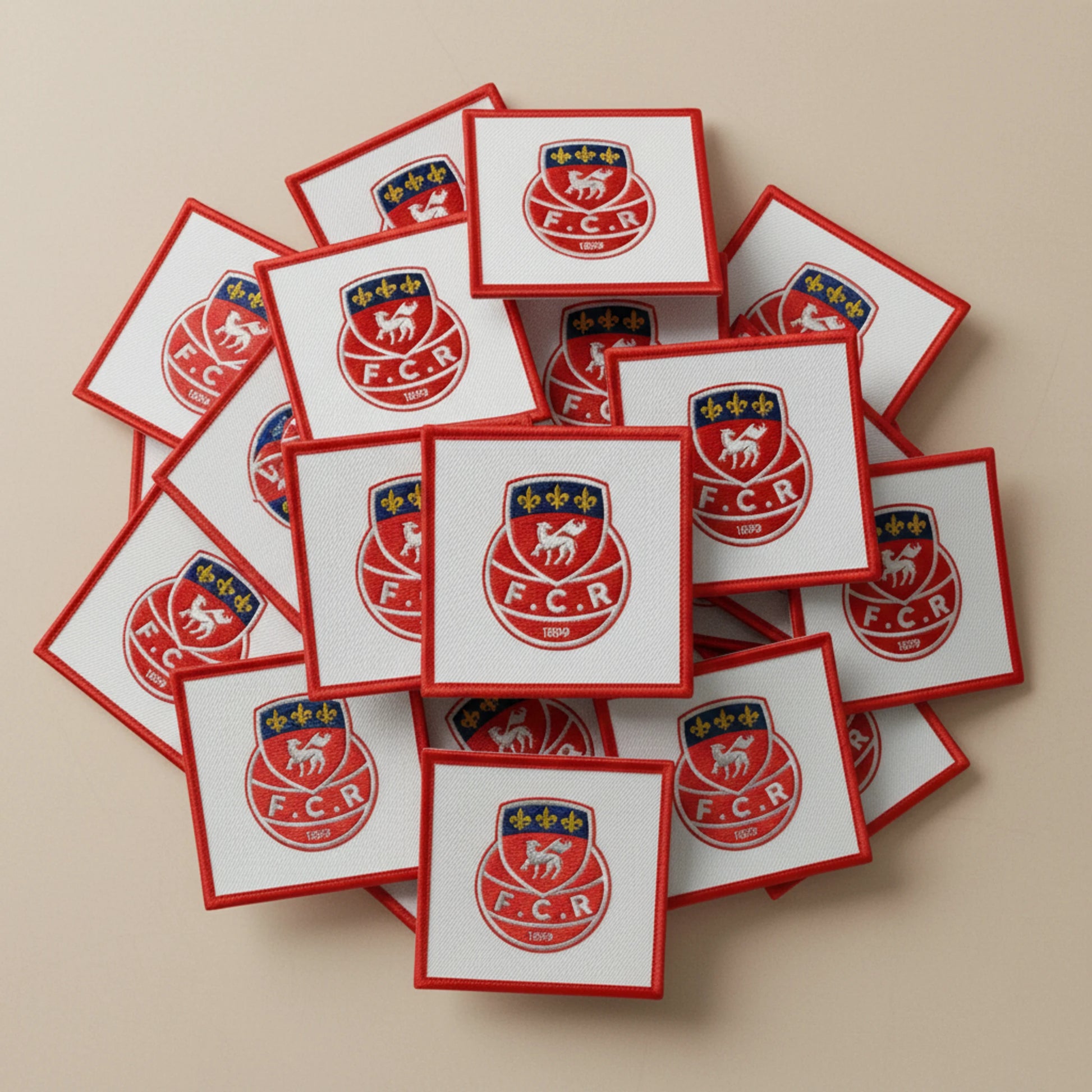 Dos velcro patch brodé PPATCH