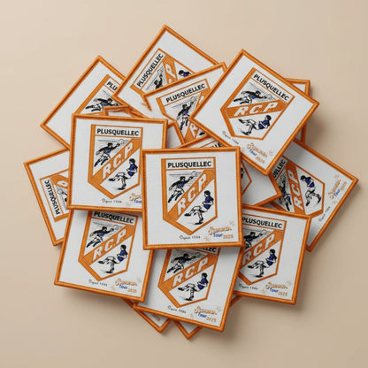 Dos velcro patch brodé PPATCH