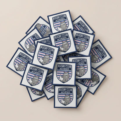 Dos velcro patch brodé PPATCH