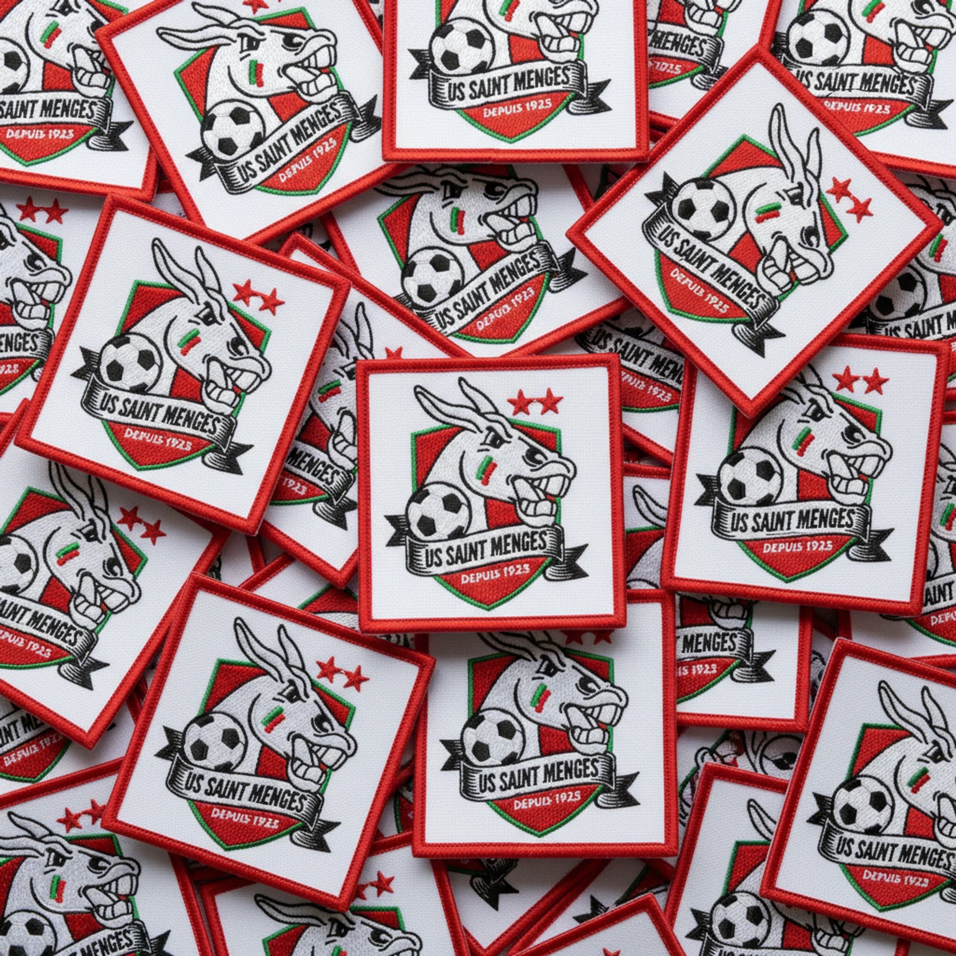 Dos velcro patch brodé PPATCH