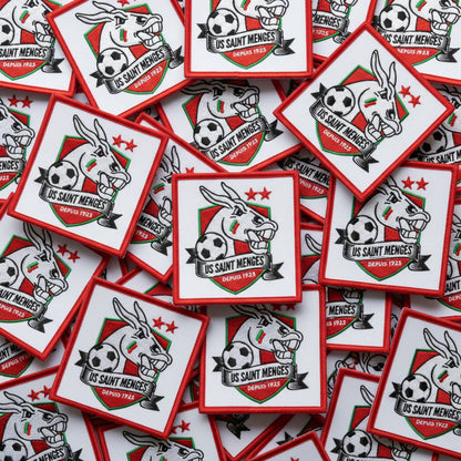 Dos velcro patch brodé PPATCH