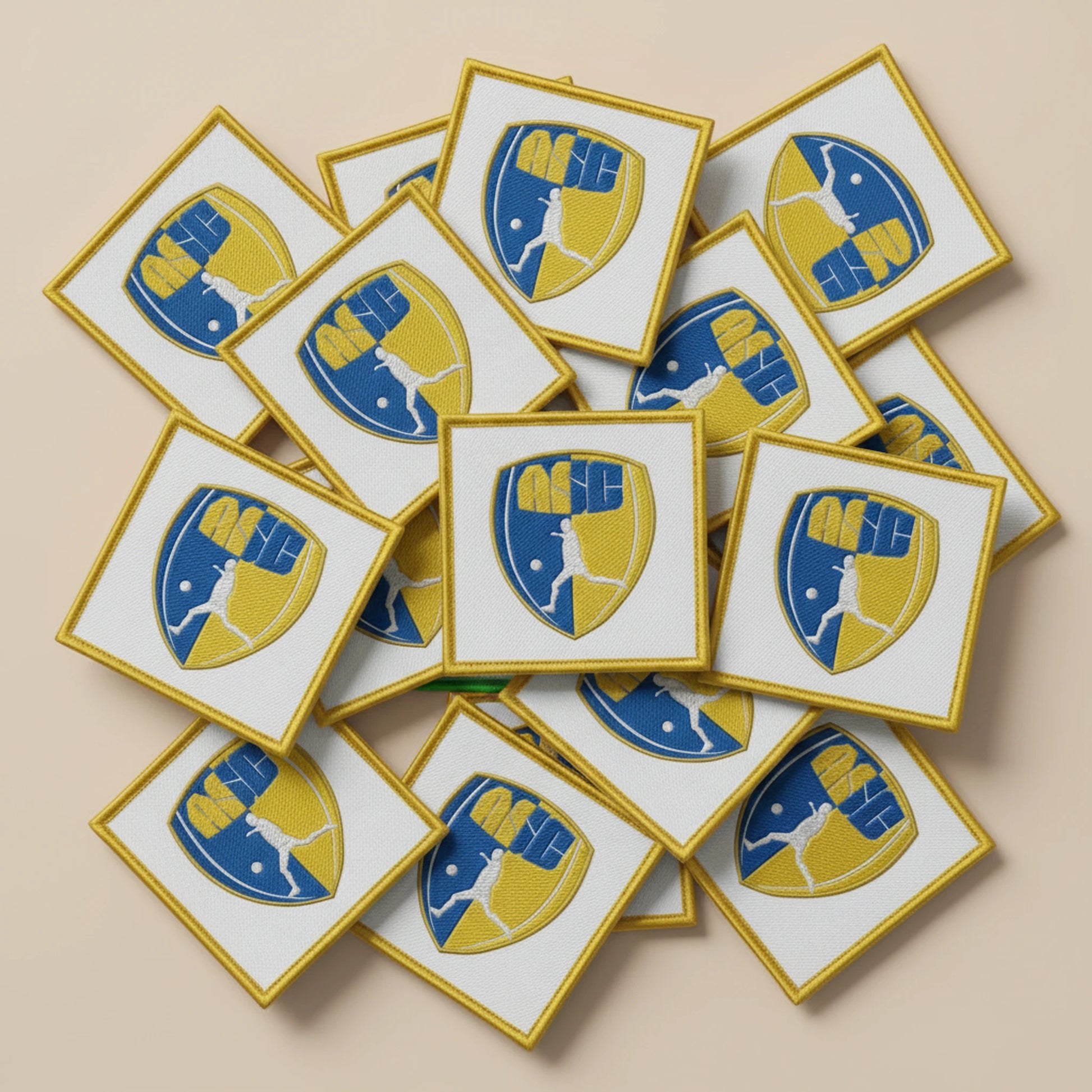 Dos velcro patch brodé PPATCH