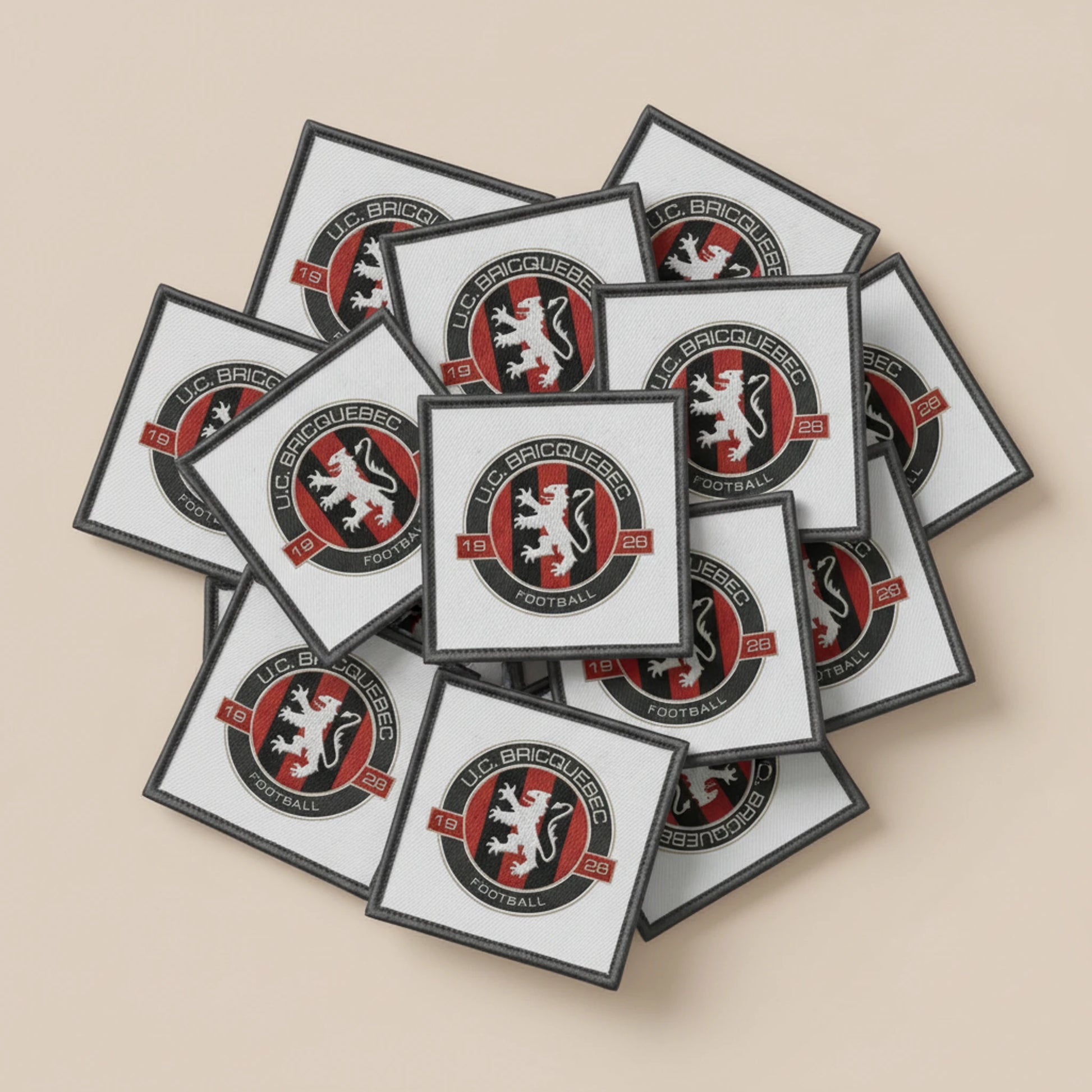 Dos velcro patch brodé PPATCH
