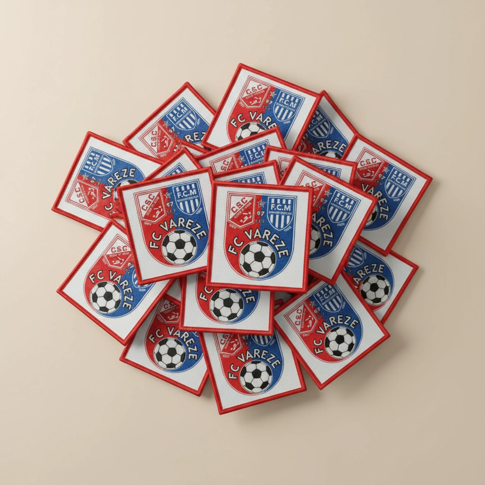 Collection patchs brodés Football