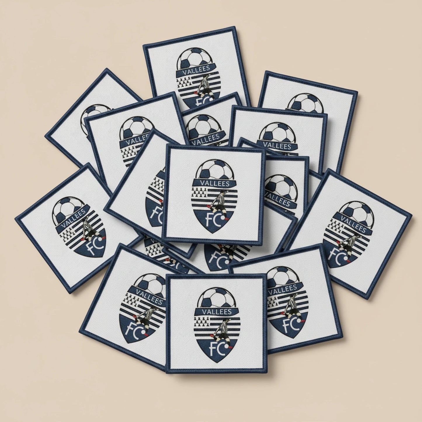 Dos velcro patch brodé PPATCH