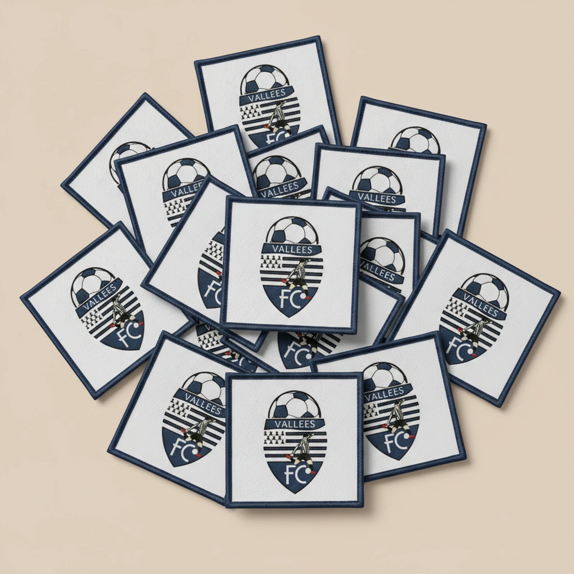 Dos velcro patch brodé PPATCH