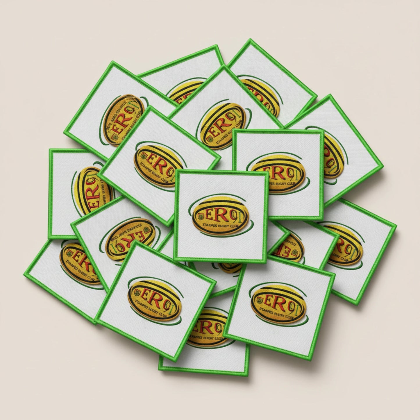Dos velcro patch brodé PPATCH