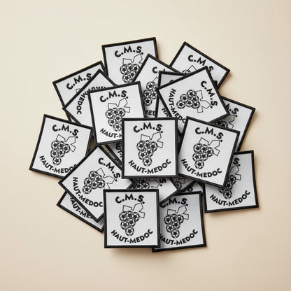 Dos velcro patch brodé PPATCH