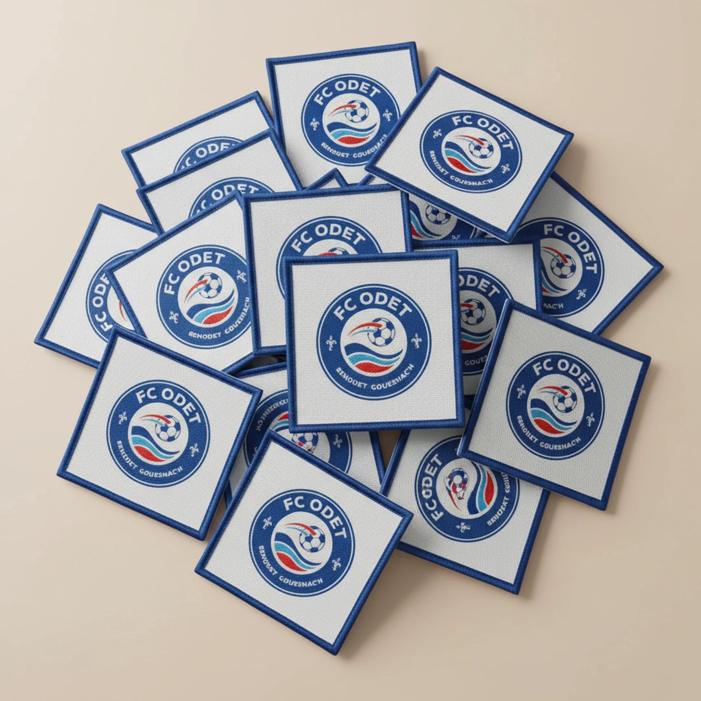 Dos velcro patch brodé PPATCH