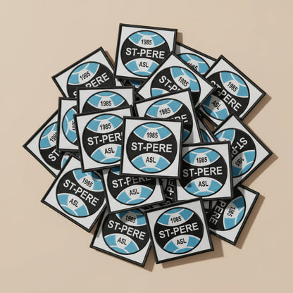 Dos velcro patch brodé PPATCH