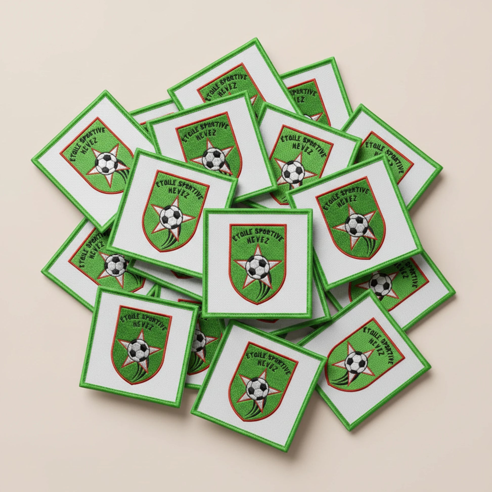 Dos velcro patch brodé PPATCH