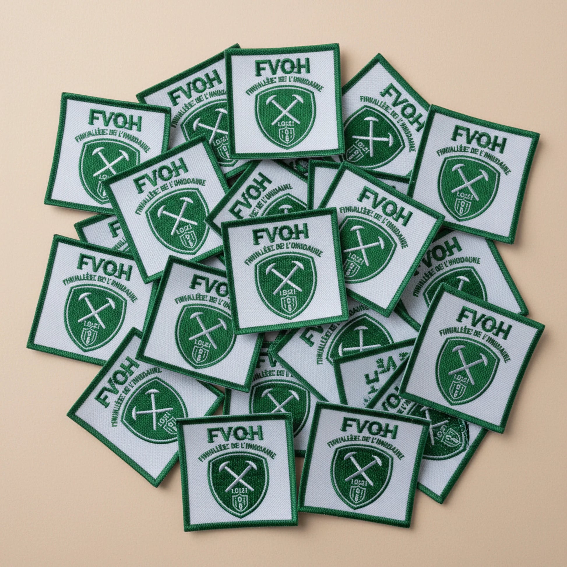 Firminy Vallée de l'Ondaine Handball - Dos velcro