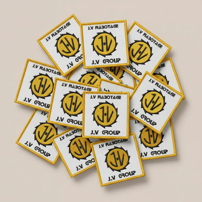 Dos velcro patch brodé PPATCH