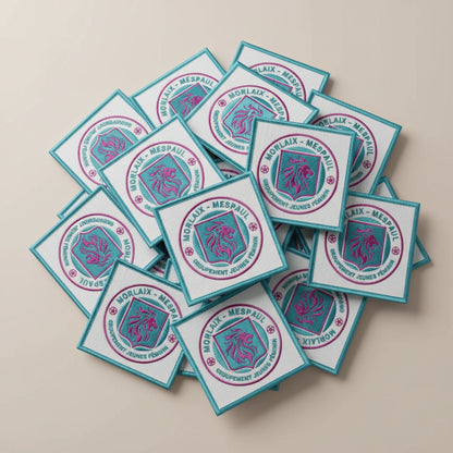 Dos velcro patch brodé PPATCH