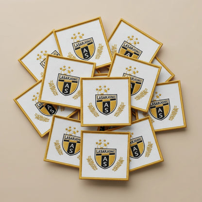 Dos velcro patch brodé PPATCH