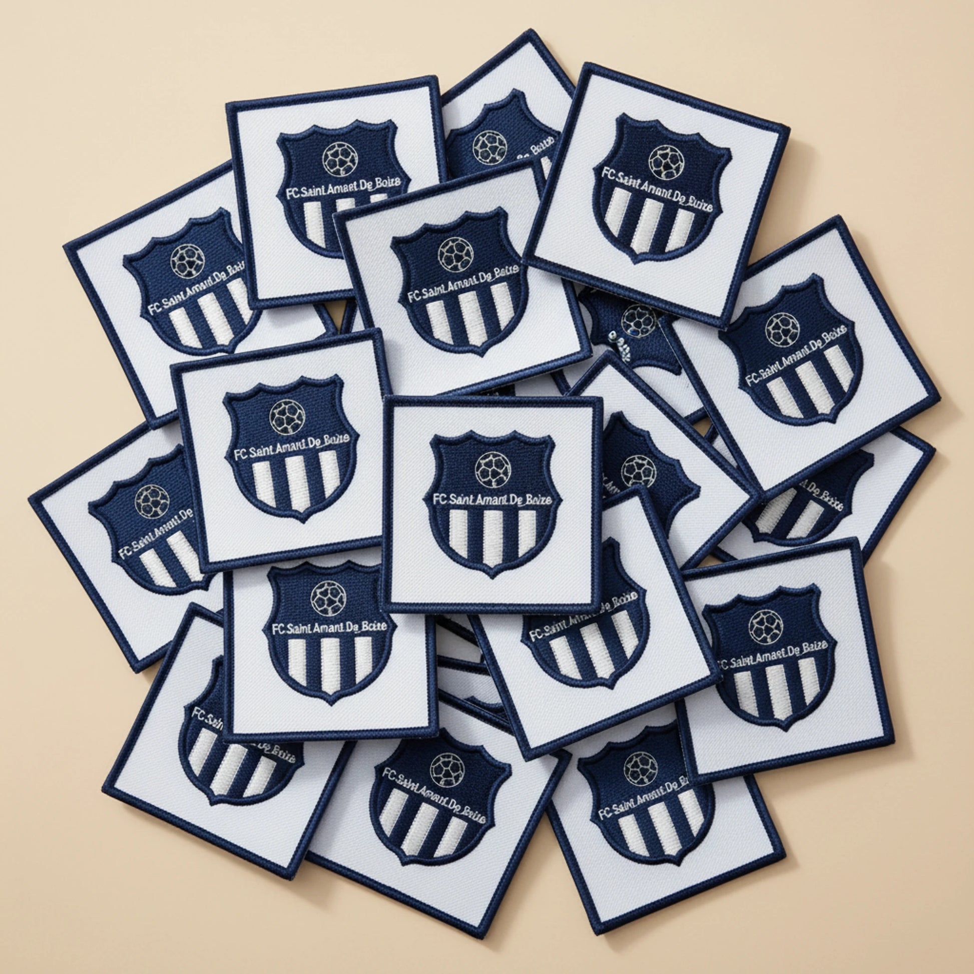 Dos velcro patch brodé PPATCH