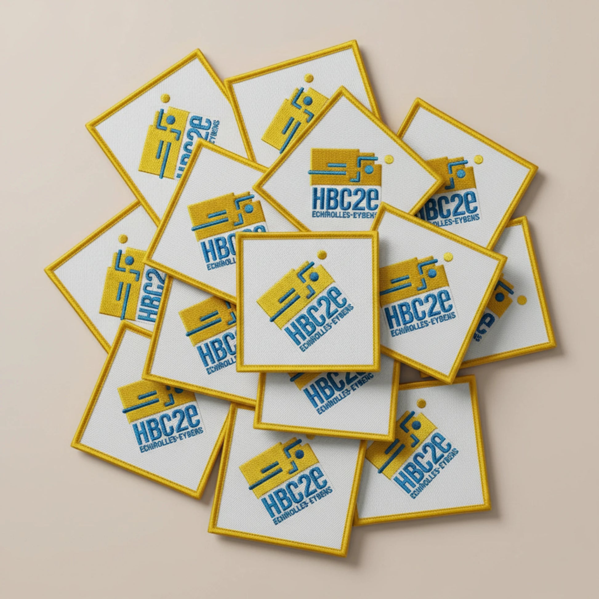 HBC Echirolles-Eybens - Dos velcro