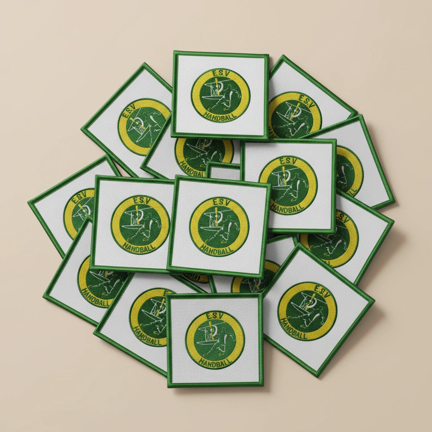 Dos velcro patch brodé PPATCH