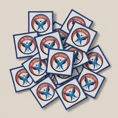 Dos velcro patch brodé PPATCH