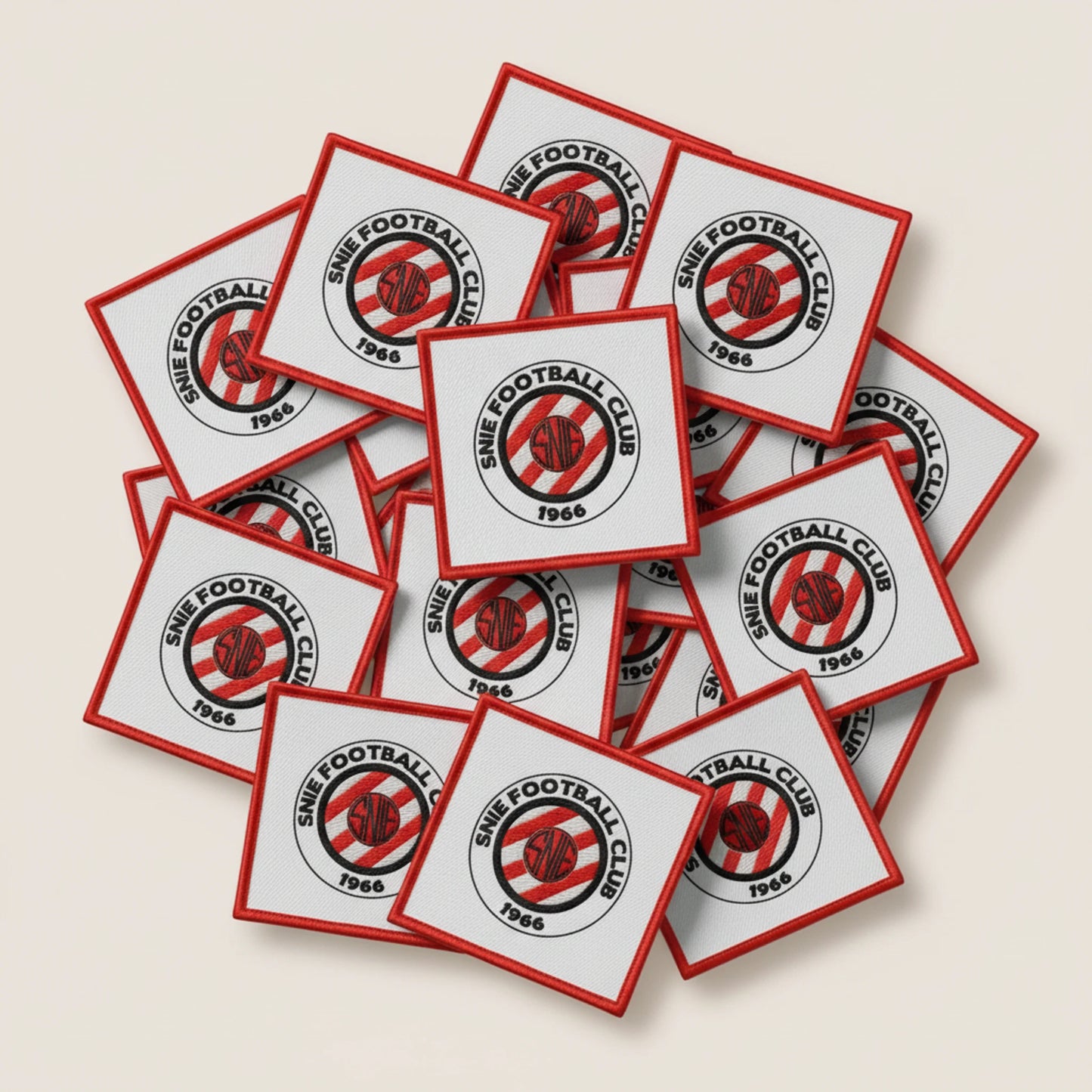 Dos velcro patch brodé PPATCH