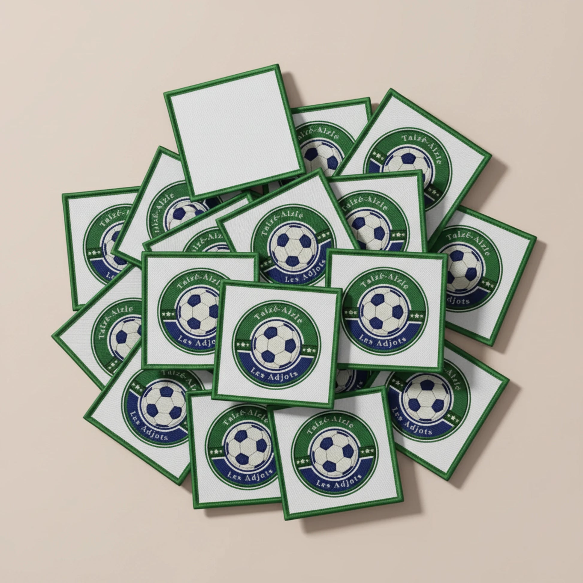 Dos velcro patch brodé PPATCH