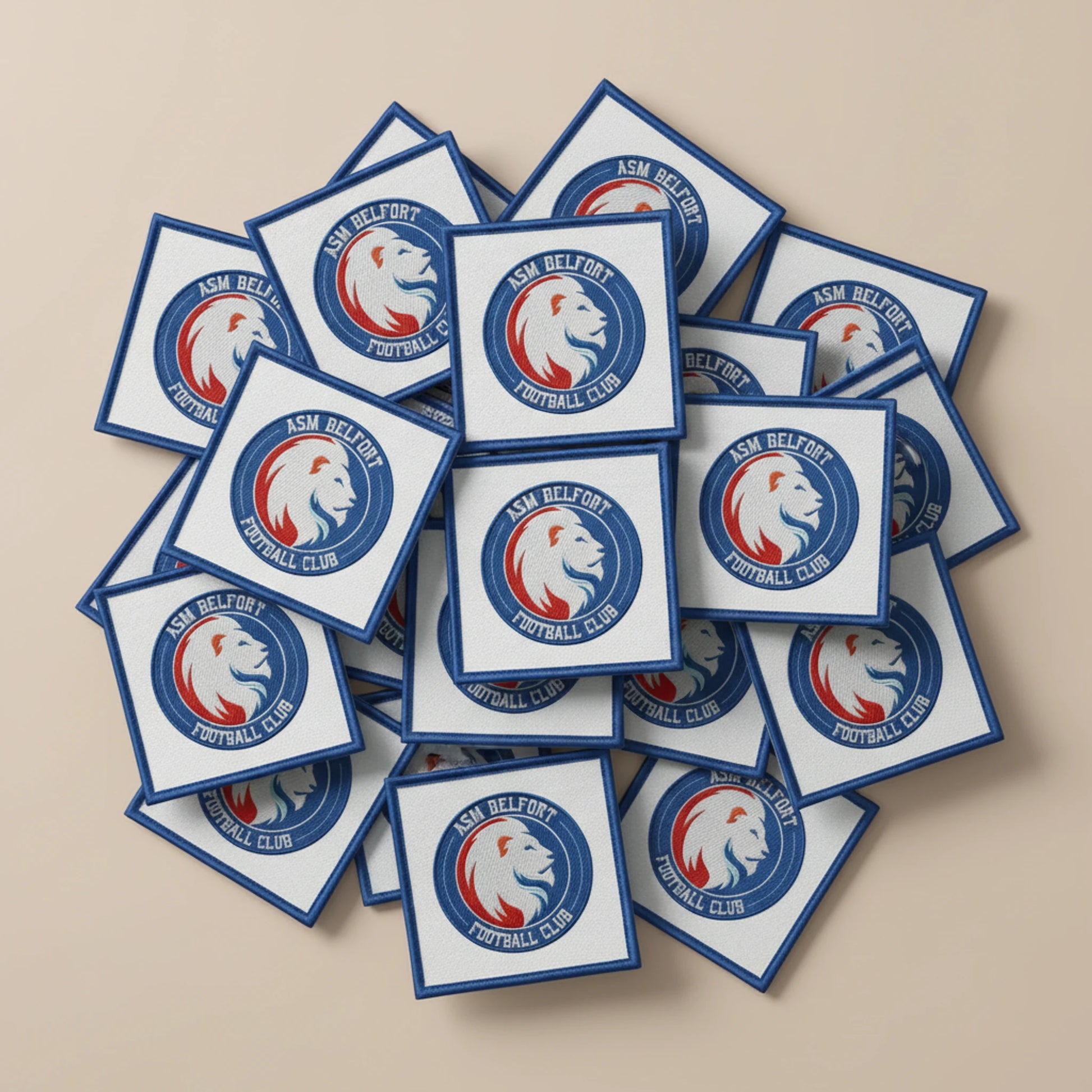 Dos velcro patch brodé PPATCH