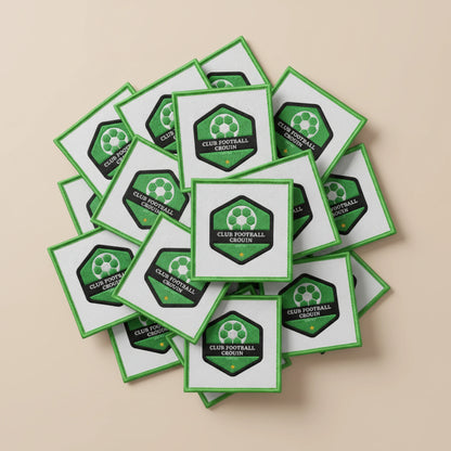 Dos velcro patch brodé PPATCH