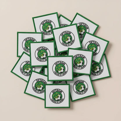Dos velcro patch brodé PPATCH