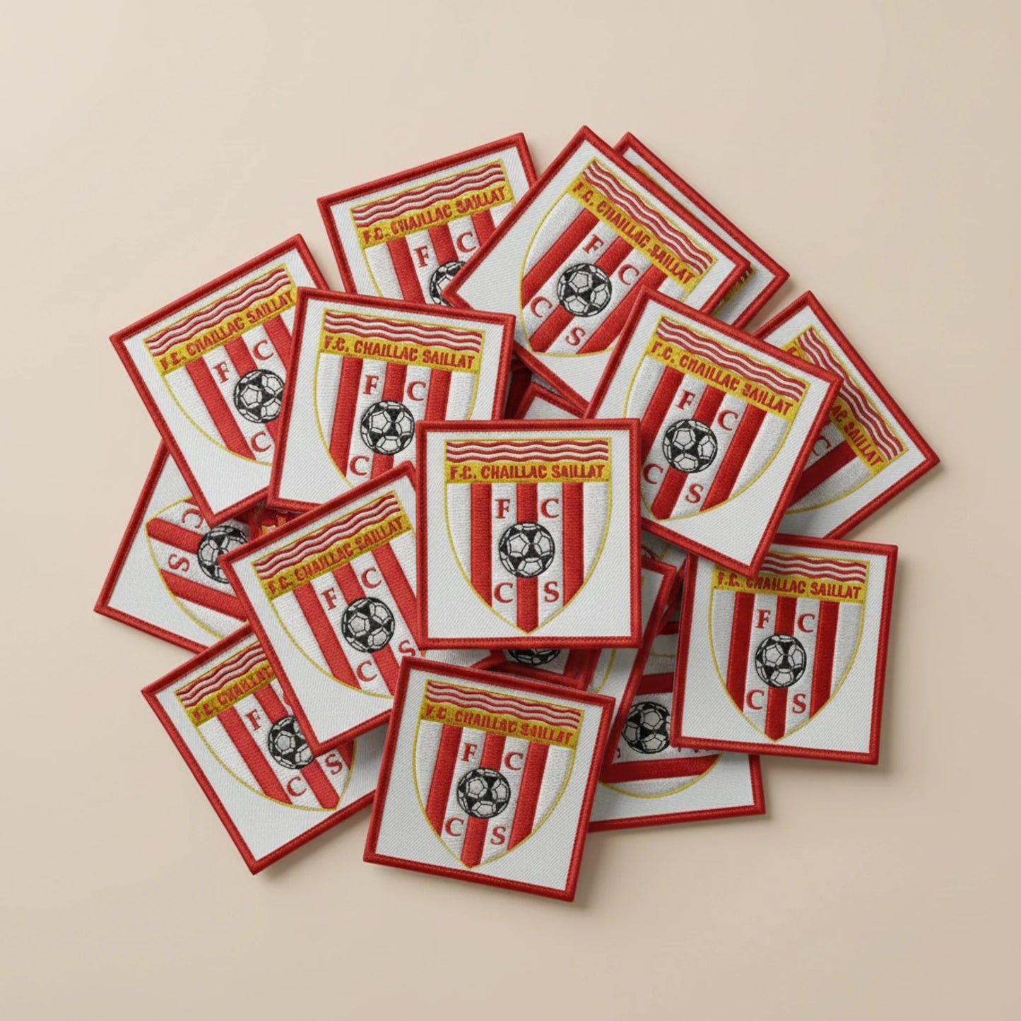 Dos velcro patch brodé PPATCH