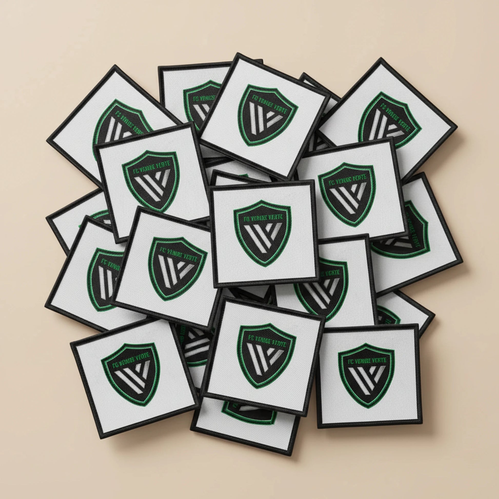 Dos velcro patch brodé PPATCH