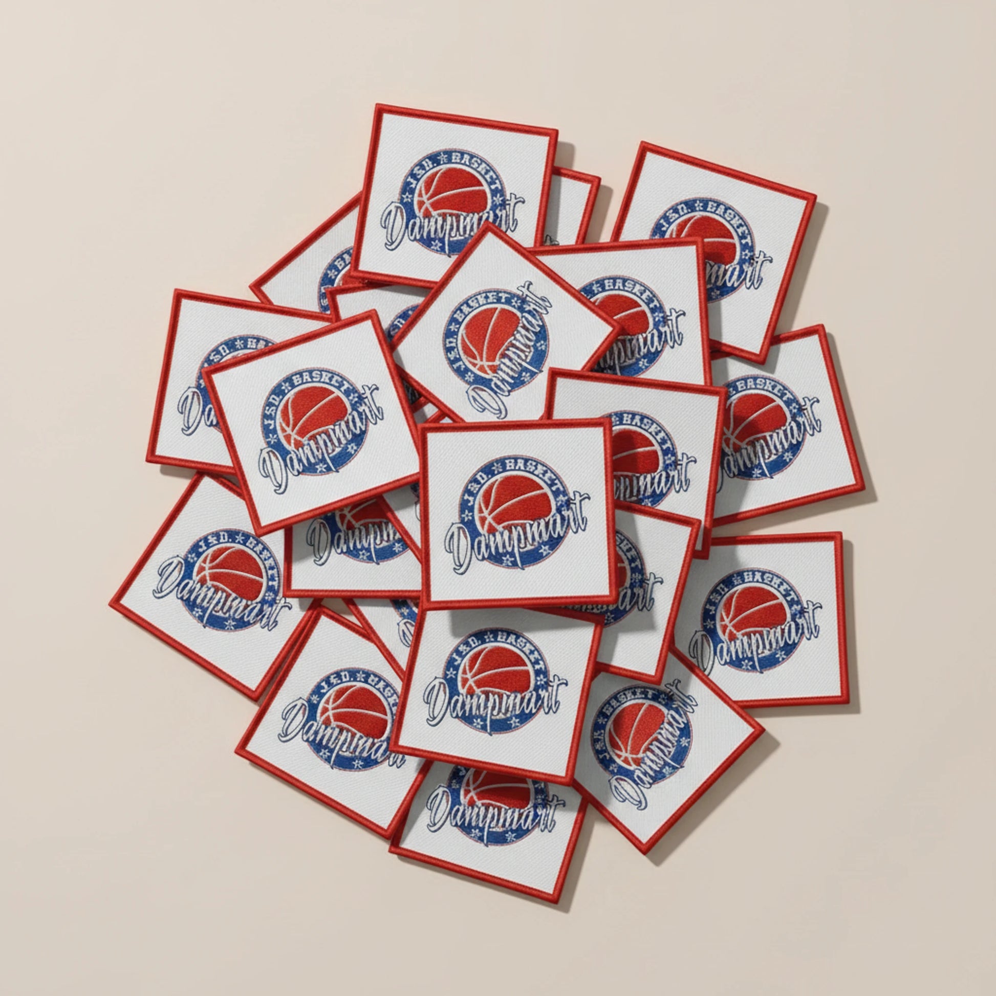 Dos velcro patch brodé PPATCH