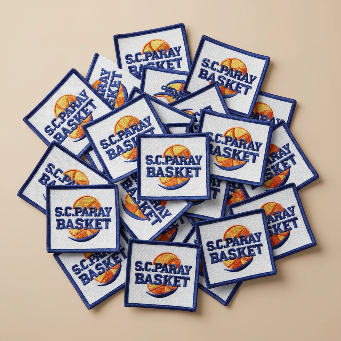 Collection patchs brodés Basketball