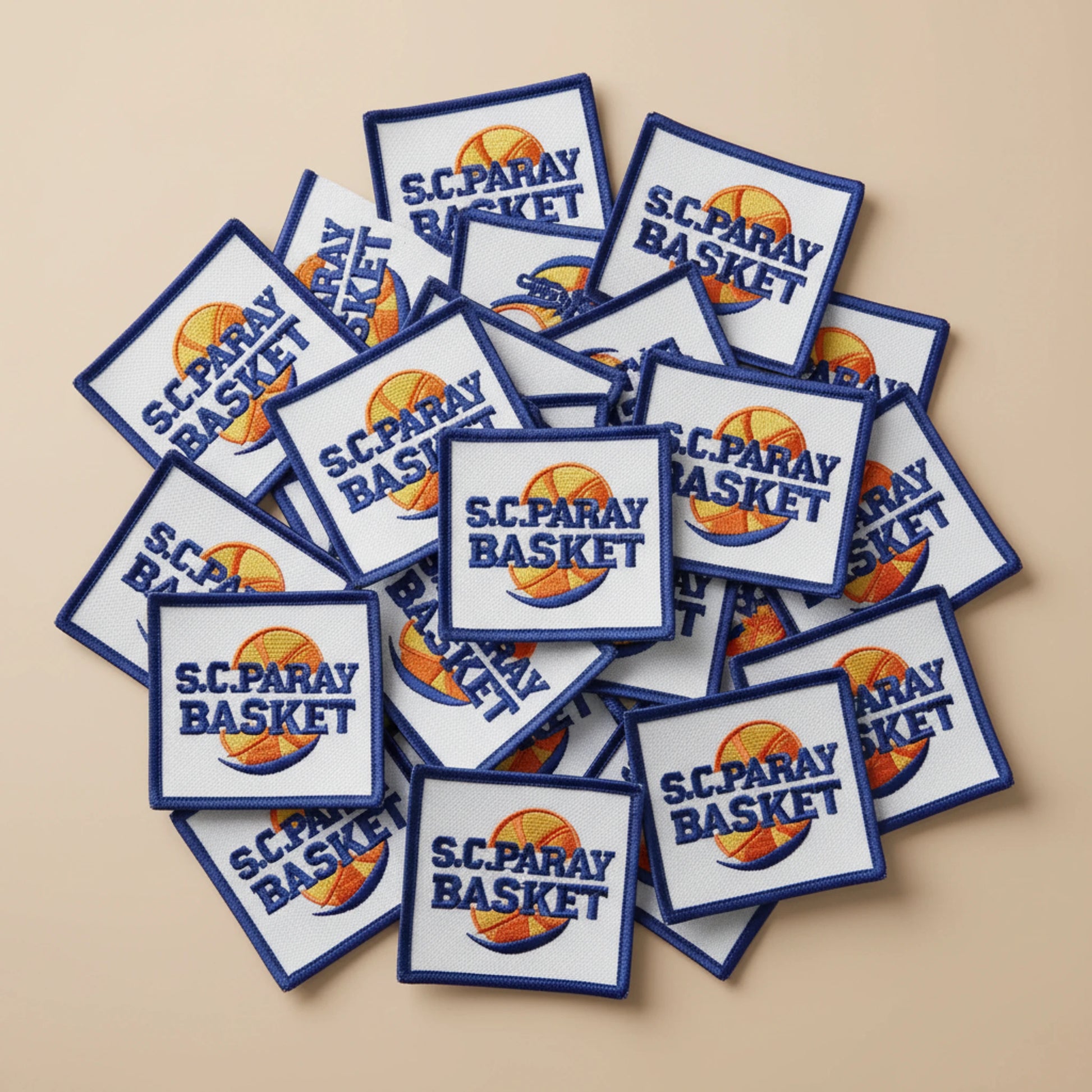 Collection patchs brodés Basketball