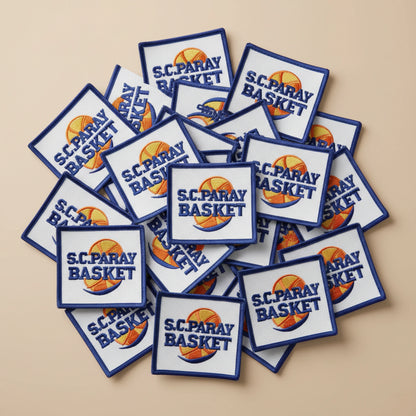 Collection patchs brodés Basketball